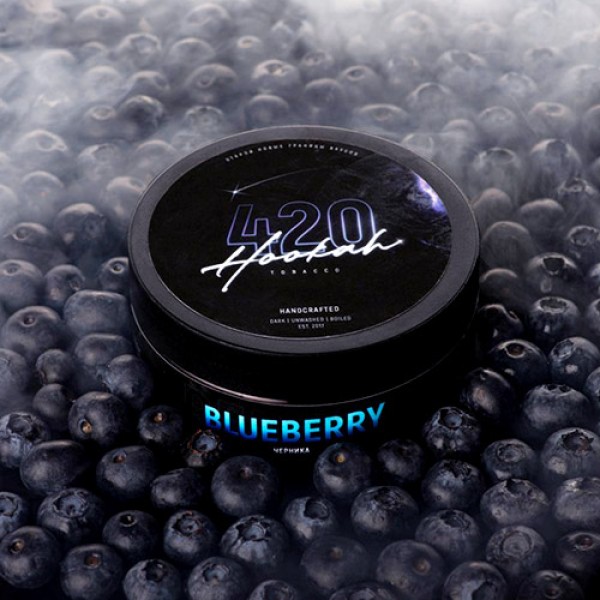 Тютюн 420 Blueberry (Чорниця) 100 гр