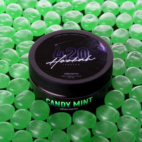 Тютюн 420 Candy Mint (М'ятні Льодяники) 40 гр