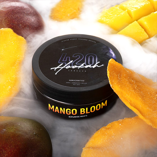Табак 420 Mango Bloom (Взрывное Манго) 100 гр