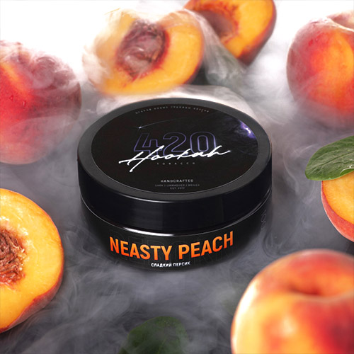 Тютюн 420 Neasty Peach (Персик) 40 гр