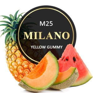 Тютюн Milano Yellow Gummy M25 100 гр