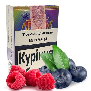 Тютюн Акциз Adalya Raspberry Blueberry (Малина Чорниця) 50 гр