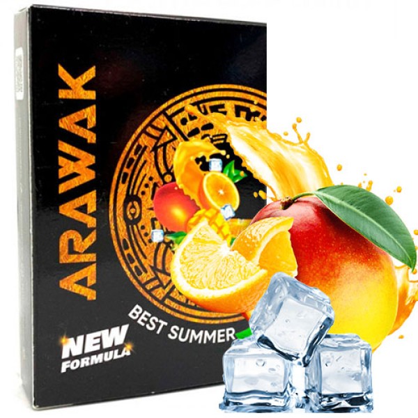 Табак Arawak Best Summer (Манго Апельсин Лед) 40 гр