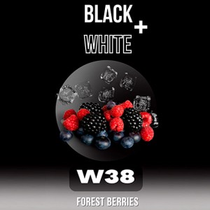 Табак Black&White Forest Berries (Лесные Ягоды Лед) 40 гр