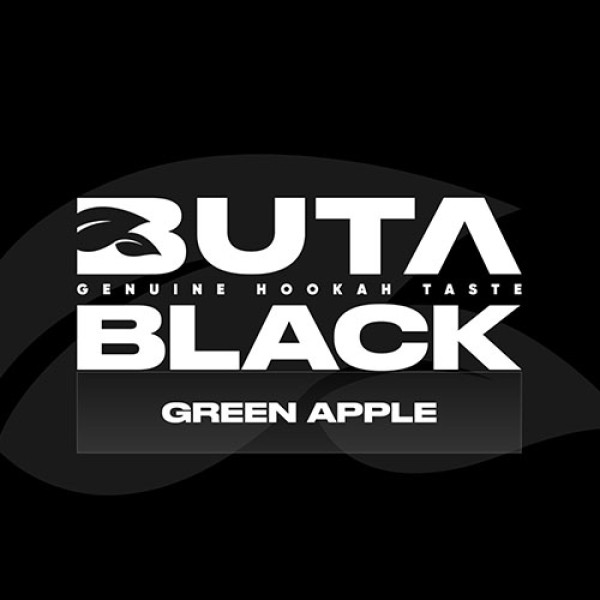 Табак BUTA BLACK Green Apple (Зеленое Яблоко) 100 гр