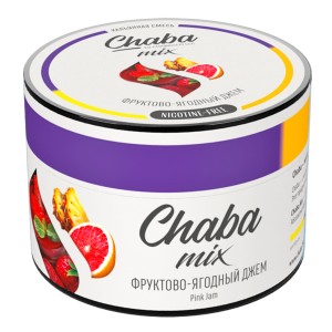 Чайная смесь Chaba Mix Pink Jam (Фруктово Ягодный Джем) nicotine free 50 гр