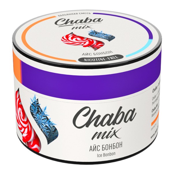 Чайна суміш Chaba Mix Ice Bonbon (Айс Бонбон) nicotine free 50 гр