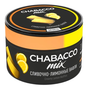 Чайна суміш Chabacco Mix Creamy Lemon Waffles (Вершково Лимонні Вафлі) medium 50г