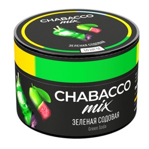 Чайна суміш Chabacco Mix Green Soda (Зелена Содова) medium 50г