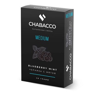 Чайна суміш Chabacco Blueberry Mint (Чорниця з М'ятою) medium 50г