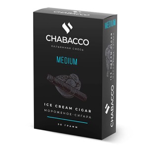 Чайна суміш Chabacco Ice Cream Cigar (Морозиво-Сигара) medium 50г