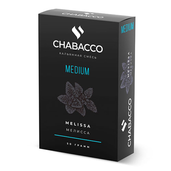 Чайна суміш Chabacco Melissa (Мелісса) medium 50г Чайна суміш Chabacco Melissa (Мелісса) medium 50г
