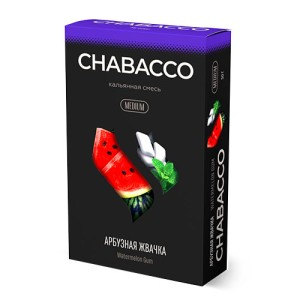 Чайная смесь Chabacco Watermelon Gum (Арбузная Жвачка) medium 50г