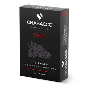 Чайная смесь Chabacco Ice Grape (Освежающий Виноград) strong 50г