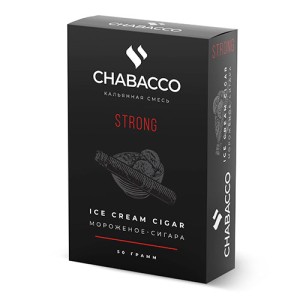 Чайная смесь Chabacco Ice Cream Cigar (Мороженое-Сигара) strong 50г