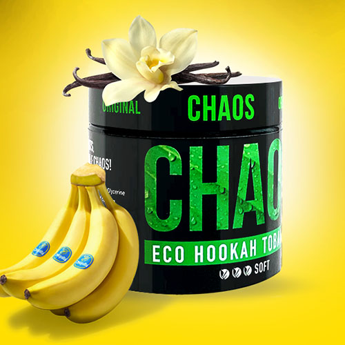 Тютюн Chaos Banana Vanilla (Банан Ваніль) 100 гр