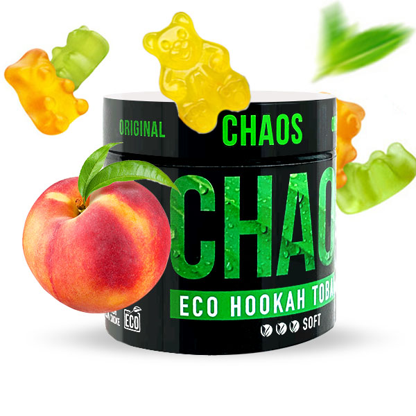Тютюн Chaos Jelly Peach (Персиковий Мармелад Прохолода) 100 гр