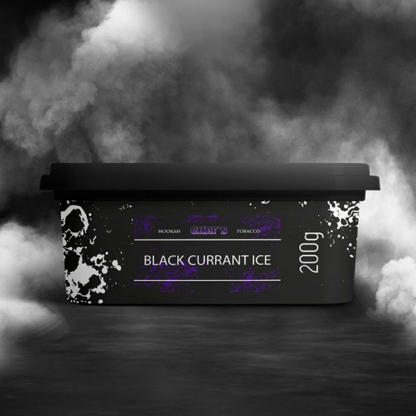 Табак Chefs Black Currant Ice (Черная Смородина со Льдом) 200 гр