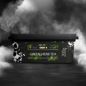 Тютюн Chefs Green Herb Tea (Зелений Трав'яний Чай) 200 гр