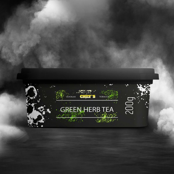 Табак Chefs Green Herb Tea (Зеленый Травяной Чай) 200 гр