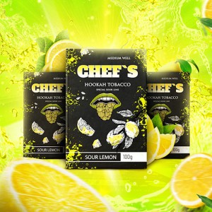 Табак Chefs Sour Lemon (Кислый Лимон) 100 гр