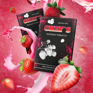 Табак Chefs Wild Strawberries (Лесная Земляника) 40 гр