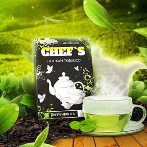 Тютюн Chefs Green Herb Tea (Зелений Трав'яний Чай) 100 гр