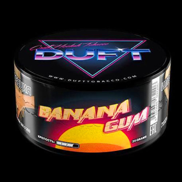 Тютюн Duft Banana Gum (Бананова Жуйка) 100 гр Тютюн Duft Banana Gum (Бананова Жуйка) 100 гр