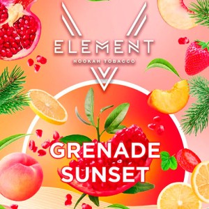 Тютюн Element V Елемент Grenade Sunset (Гранатовий Захід сонця) 25 гр