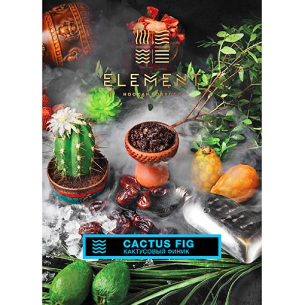 Тютюн Акциз Element water line Cactus Fig 40 гр