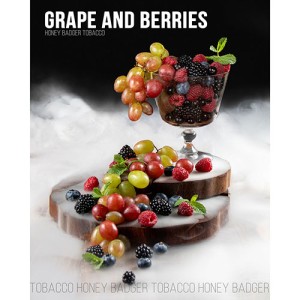 Табак АКЦИЗ HONEY BADGER Mild Grape and Berries 100 гр