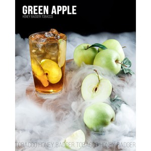 Тютюн АКЦИЗ HONEY BADGER Mild Green Apple 100 гр