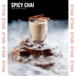 Тютюн АКЦИЗ HONEY BADGER Wild Spicy Chai 100 гр