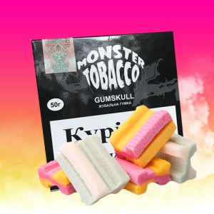 Тютюн Акциз Monster Tobacco Gumskull (Жувальна Гумка) 50 гр