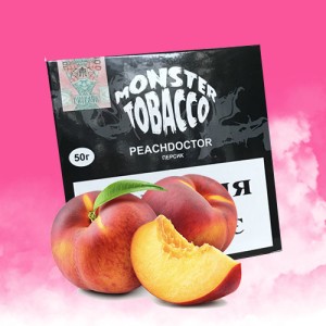 Тютюн Акциз Monster Tobacco Peachdoctor (Персик) 50 гр