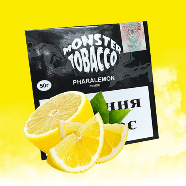 Тютюн Акциз Monster Tobacco Pharalemon (Лимон) 50 гр