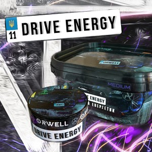 Тютюн Orwell Strong Drive Energy (Енергетик) 200 гр