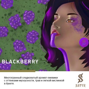 Тютюн Satyr Aroma Blackberry (Ожина) 100 гр