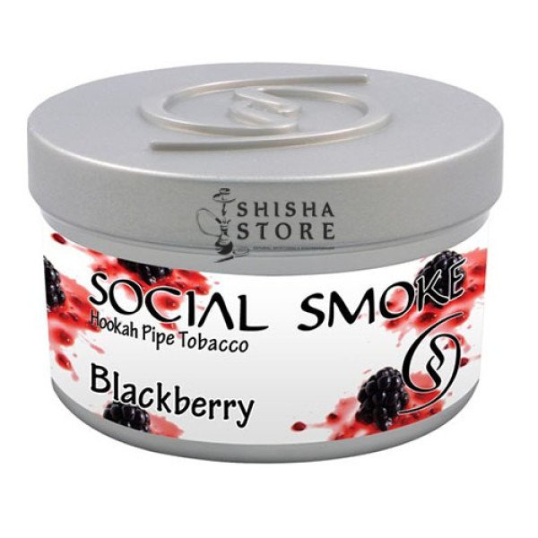Тютюн SOCIAL SMOKE Blackberry 100 гр
