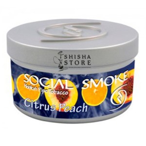 Тютюн SOCIAL SMOKE Citrus Peach 100 гр