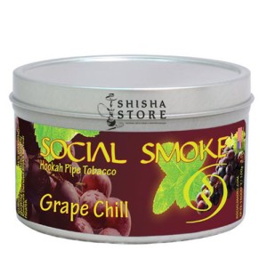 Табак SOCIAL SMOKE Grape Chill 100 гр