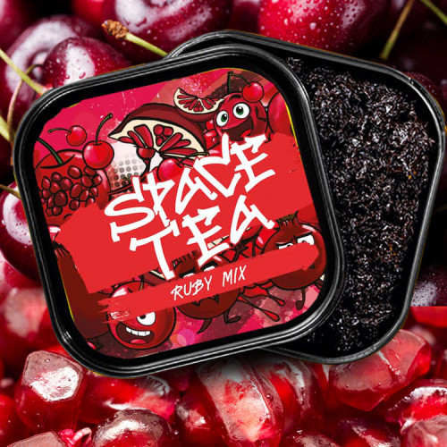 Чайна суміш Space Tea Ruby Mix (Гранат Вишневий Сік) 100 гр