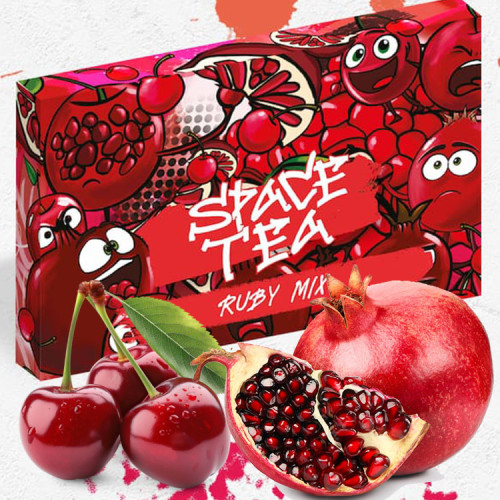Чайна суміш Space Tea Ruby Mix (Гранат Вишневий Сік) 40 гр