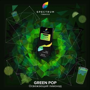 Табак Spectrum Hard Green Pop (Освежающий Лимонад) 100 гр