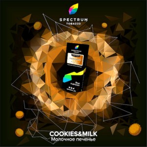 Табак Spectrum Hard Cookies & Milk (Молочное Печенье) 100 гр