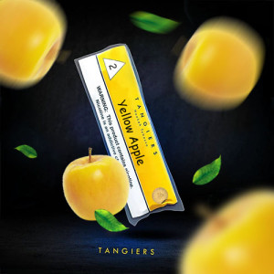 Тютюн TANGIERS Акциз Noir Yellow Apple 2 (Яблуко) 100 гр