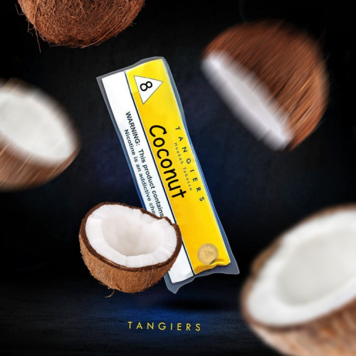 Табак TANGIERS Акциз Noir Coconut 8 (Кокос) 100 гр
