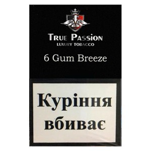 Табак Акциз TRUE PASSION 6 Gum Breeze 50 гр