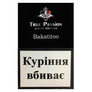 Тютюн Акциз TRUE PASSION Bakatitoo 50 гр