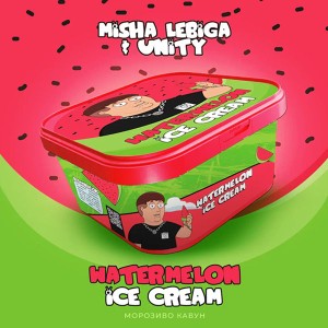 Тютюн Unity x Lebiga Watermelon Ice Cream (Кавунове Морозиво) 250 гр